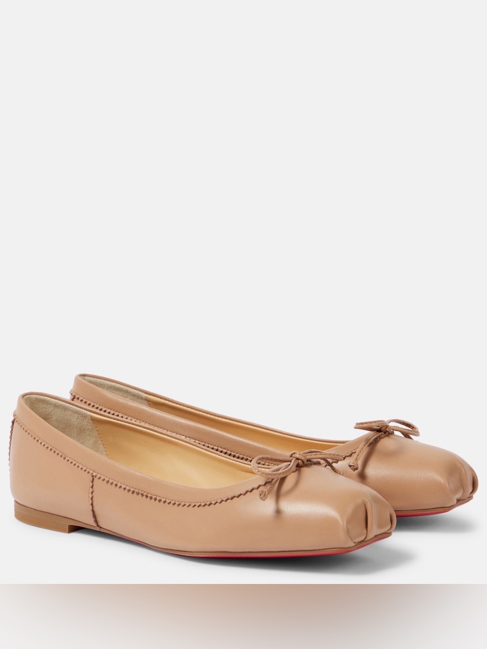 Christian Louboutin Mamadrague leather ballet flats